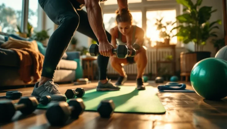 Exercices de Musculation avec Haltères Chez Soi : Guide