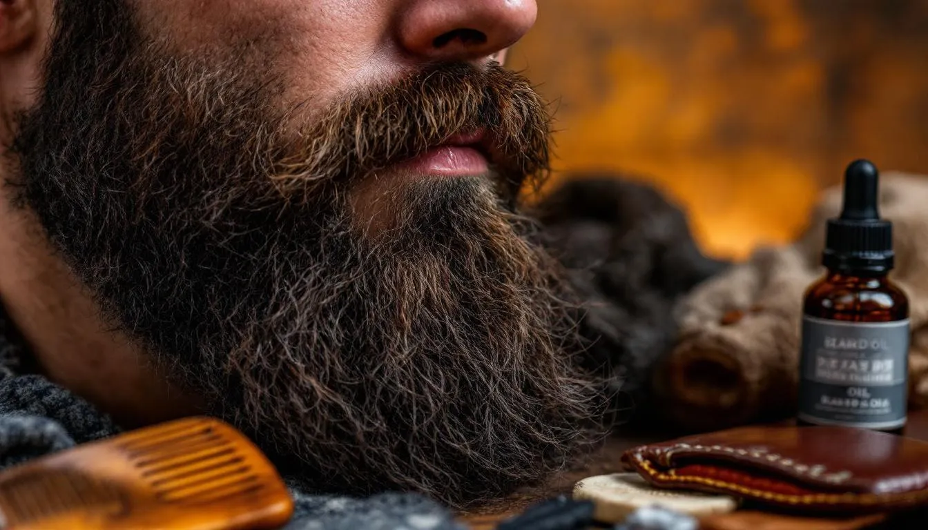 Représenatation de meilleurs conseils pour entretenir une barbe dense et saine