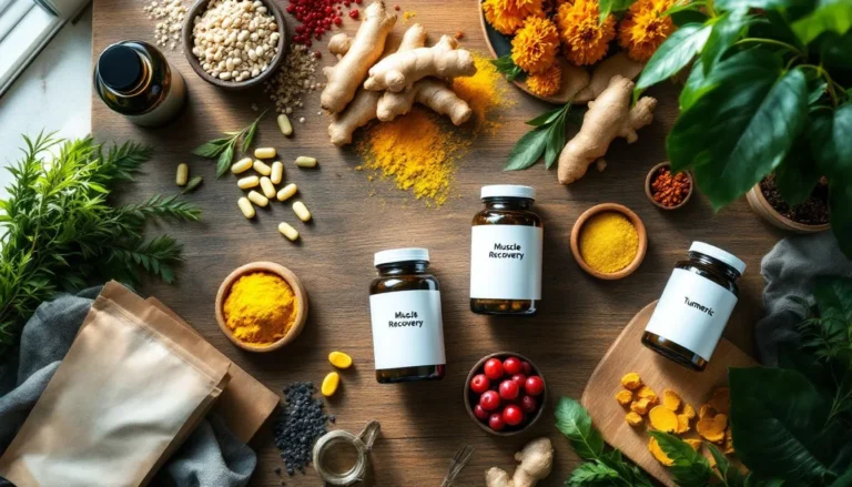 Meilleurs Suppléments Naturels Récupération Musculaire Homme