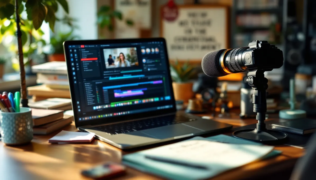 Représenatation de comment créer une chaîne YouTube à succès développement personnel