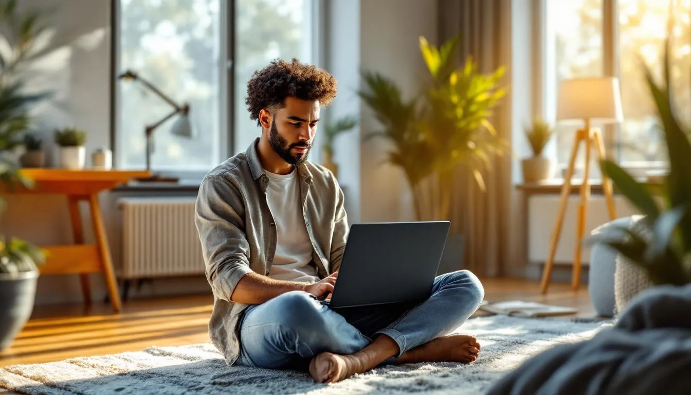 Représenatation de formation en ligne gratuite développement personnel homme