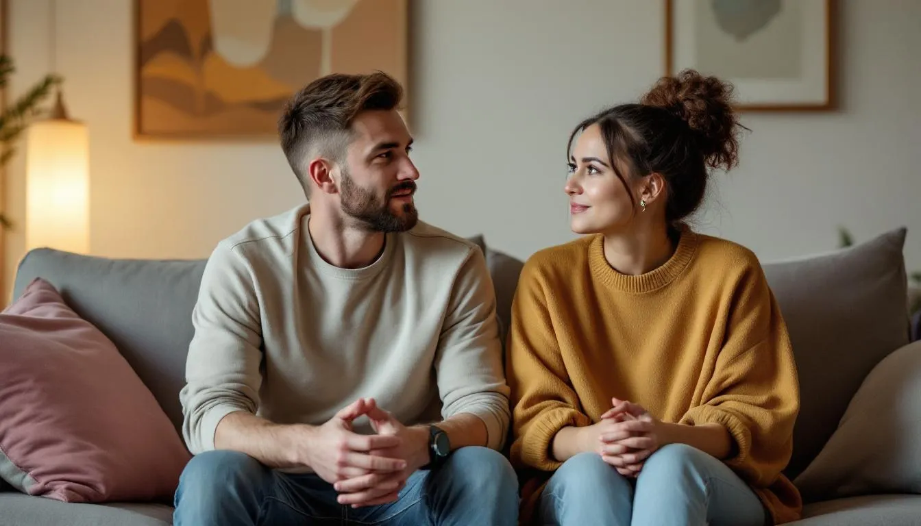 Représenatation de techniques de communication non violente pour homme en couple